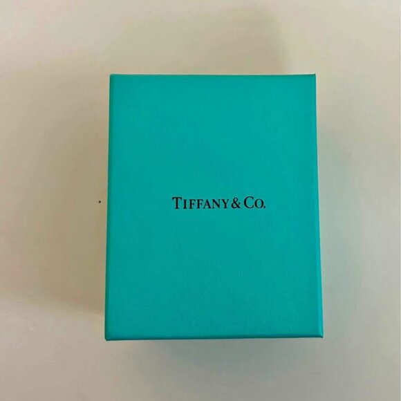 Tiffany & Co. Silver Script Notes Round tag 7.25" Bracelet - Picture 1 of 5